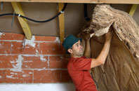 Lower Norton tapered roof insulation